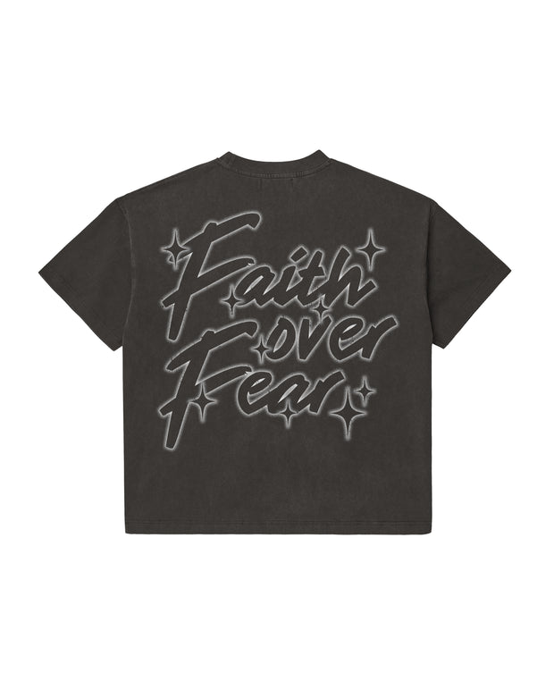 Faith Over Fear T-Shirt / Black