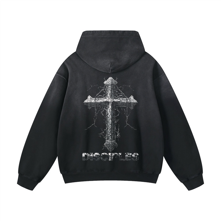 Holy Cross Hoodie / Black