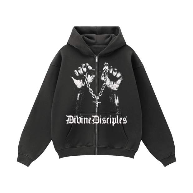 Whom Shall I Fear Zip-Up / Black