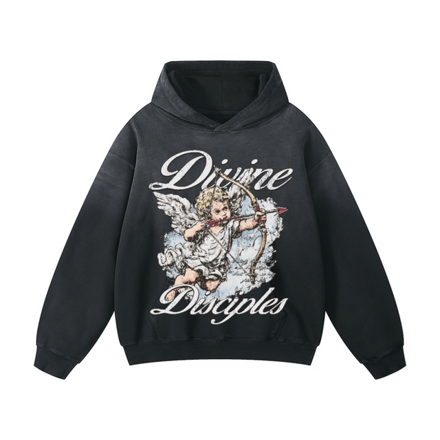 Our Love Story Hoodie / Black