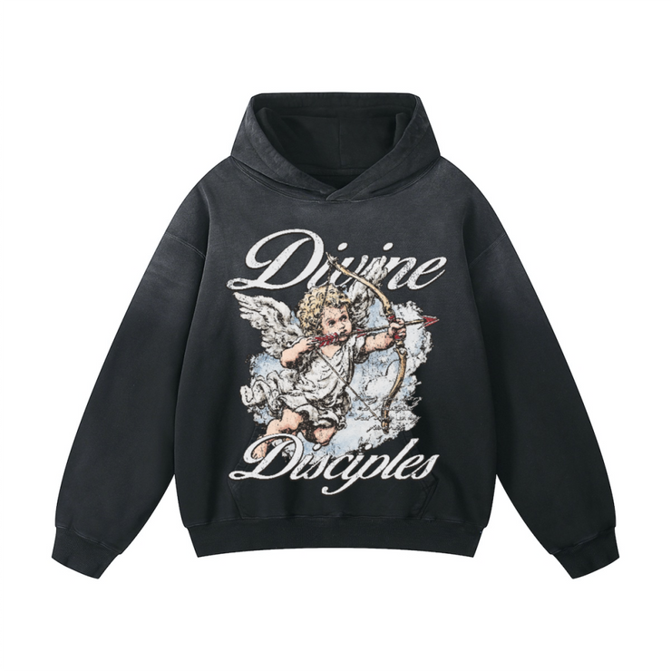 Our Love Story Hoodie / Black