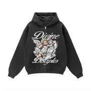 Our Love Story Zip-Up / Black