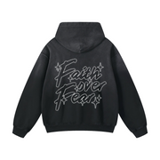 Faith Over Fear Hoodie / Black