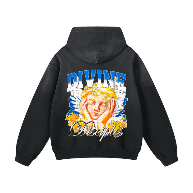 Divine Angel Hoodie / Black
