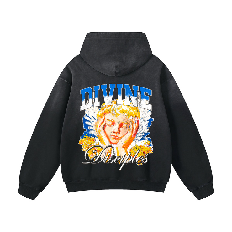 Divine Angel Hoodie / Black