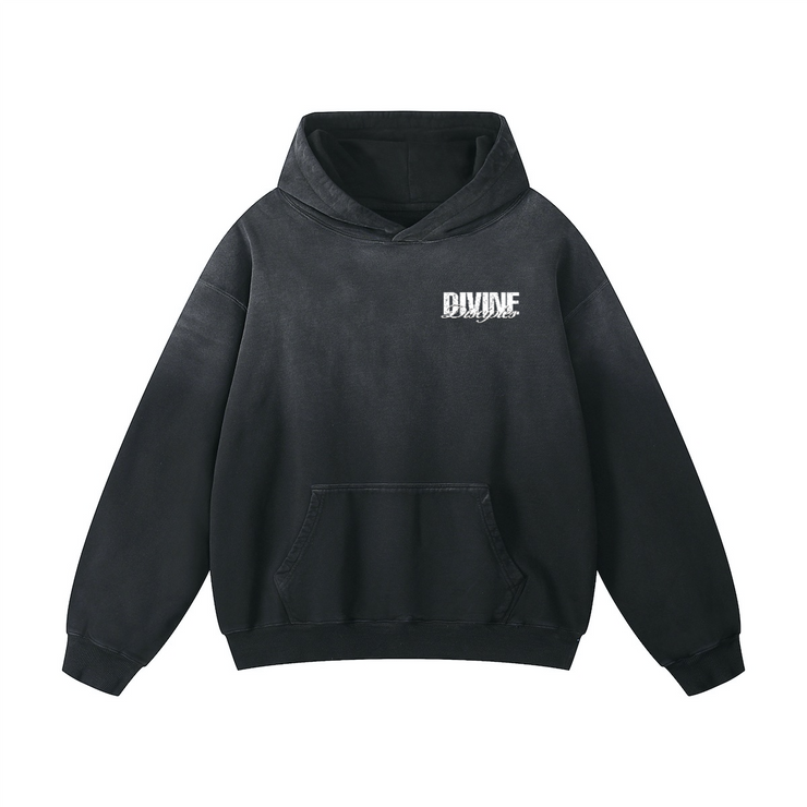 Divine Angel Hoodie / Black
