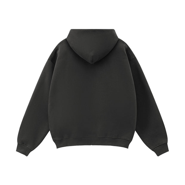 Our Love Story Zip-Up / Black